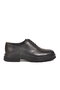 Black Genuine Leather Men's Casual Shoes - 2