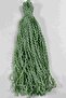 Pistachio Green Vavel Wavy Decorative Ribbon – 1 cm Thin Zigzag Ribbon 10 Meters