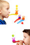 1Pc Saxophone Ball Blowing Game Party Favor Educational Balance Skill Stress Relief Toy Popit Pipette Breath Ball Bounce Lift Game - 6