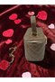 Faux Leather Black Diamond Patterned Mini Gold Buckle Chain Strap and Short Handle Bag - 5