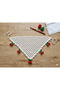 Bandana, Cherry Bandana, Hand-Knitted Bandana, Hair Accessory - 2