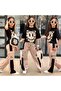 Smile Printed Bagged Track Suit Set