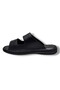 182-26 Genuine Leather Ultra Soft Double Velcro Anatomical Men's Slippers 40-47 - 3