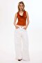 Cowl-neck jersey top - 2