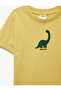 Cotton Dinosaur Printed Green Baby Boy T-Shirt 6Smb10007Tk - 6