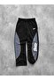 Trend Unisex Elastic Waist Baggy Oversize Soft Textured Sports Track Pants - 2