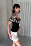 Set of 3 - Madonna Collar, Sleeveless, Flexible Camisole Fabric, Summer Blouse - 5