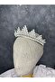 New Season Zircon Stone Bridal Crown Wedding Engagement Hair Accessory Trend Model