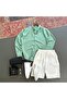 Men's Linen Textured Shirt and Shorts 2-Piece Set