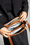 Quilted 3-Compartment Women's Shoulder Crossbody Bag - 4