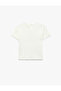 Short Sleeve Crew Neck Printed Cotton T-Shirt - 3