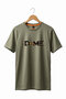 Unisex Dome Headphones Printed Glitch Effect Street Style T-Shirt