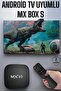 تلفزيون 4K متوافق مع صندوق Mx Box S بدقة عالية الوضوح بسعة 8 جيجابايت