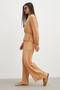 Crinkle wide leg trousers - 2