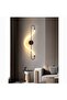Modern Lighting, Modern wall lamp, Light, Linear Rope wall lamp, Black Color, 64x26 cm, Sutaible for bedroom and living room, Rope Material - 4