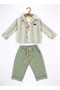 Baby Boy Children's Set the Bestie Dog Printed 3-Piece Set 2214 - 2
