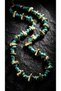 Women's Vintage Women's Necklace with Gold Detail and Blue Stone for Summer - 4