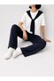 Trendy Suit with Shoulder Tie and Pocket Detail - 7