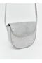 Özmarka New Season Gray Glitter Baby Girl Shoulder Bag - 4