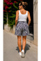 Women's Curve Plus Size Elastic Waist Patterned Loose Cut Shorts & Bermuda Shorts - 2