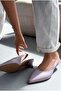 Selor Genuine Leather Lilac Matte Leather Women's Stiletto - 3
