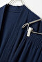 Bürümcük Fabric Trousers Double Set Kimono - 2