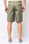 Men Regular Fit Allover Print Chino Shorts, Olive - 2