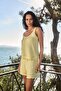 Malea Knitted Athlete Shorts Set Pajama Set - Light Yellow - 3
