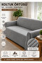 Premium Striped Off-White Sofa Cover – Non-Slip, Stylish and Modern Design