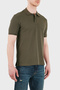 100% Cotton Slim Fit Buttoned Polo Men's Polo Em005239 Af10497 U6200 - 3