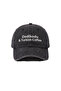 ''Dedikodu & Turkish Coffee'' Embroidered Washed Hat /''Dedikodu & Turkish Coffee'' Embroidered Washed Baseball Cap