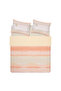 Violet Single 100% Cotton Duvet Cover Set - Salmon - 4