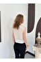 Lace Detailed Knitwear Vest |   S1011003 - Cream - 3