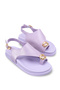 Stella Gioia Women's Flip Flop Sandals 00123470 Lilac Rustic