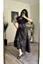 Belt Detail Draped Skirt