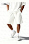Unisex Oversize Relaxed Fit T-Shirt Shorts Set – Minimal Premium - 5