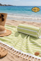 |   100% Cotton Woven Peshtemal Towel |   Beach & Bath Towel |   100X170 cm