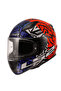 RAPID 2 MEMPHIS KIRMIZI-MAVİ KASK - 2