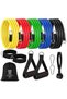 30 kg Resistance Band Set 11 Pieces with Bag Pilates Aerobic Exercise Pull up Fitness Rubber Tube Band Tdb1 - 3