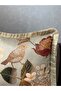 Robin-9372 Gray Imported Silk Velvet Tasseled Cushion Cover 43X43 - 5