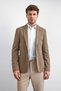 Camel Mono Collar Jacket - 7