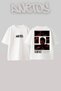 Tony Montana Scarface Red Streetwear Style Back Printed Cotton White Oversize T-Shirt