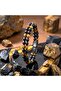 100% Natural Tiger's Eye and Onyx Stone Men's Bracelet - Velvet Gift Boxed - Premium Quality - 3