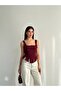 Women's Strappy Corset Blouse - 2