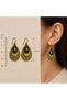 Authentic Vintage Drop Earrings Bohemian Vintage Ethnic Design Women's Earrings - 6