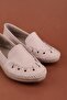 Genuine Leather Laser Perforated Comfortable Summer Shoes Ars.168 Mink - 3