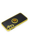 Ilkeshop New Galaxy M34 5g Case Montreal Silicone Cover with Ring (183051) - Yellow - 3
