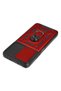 Ilkeshop New Poco X3 Gt Case Pars Lens Ring Silicone (190112) - Red - 4