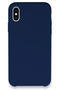Ilkeshop New iPhone XS Max Case Launch Legant Silicone (04838) - Navy Blue