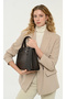 Brown Trocley Monogram Patterned Women's Hand and Shoulder Bag